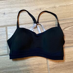 Brooks- Drive Convertible Run bra- like new- dark green and black - size XS